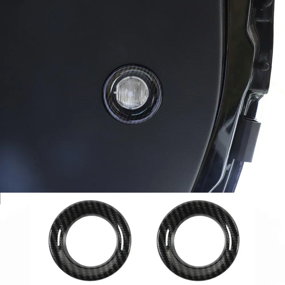 For 2011-2021 Jeep Grand Cherokee WK2 Tailgate Light Bezels Lamp Trim