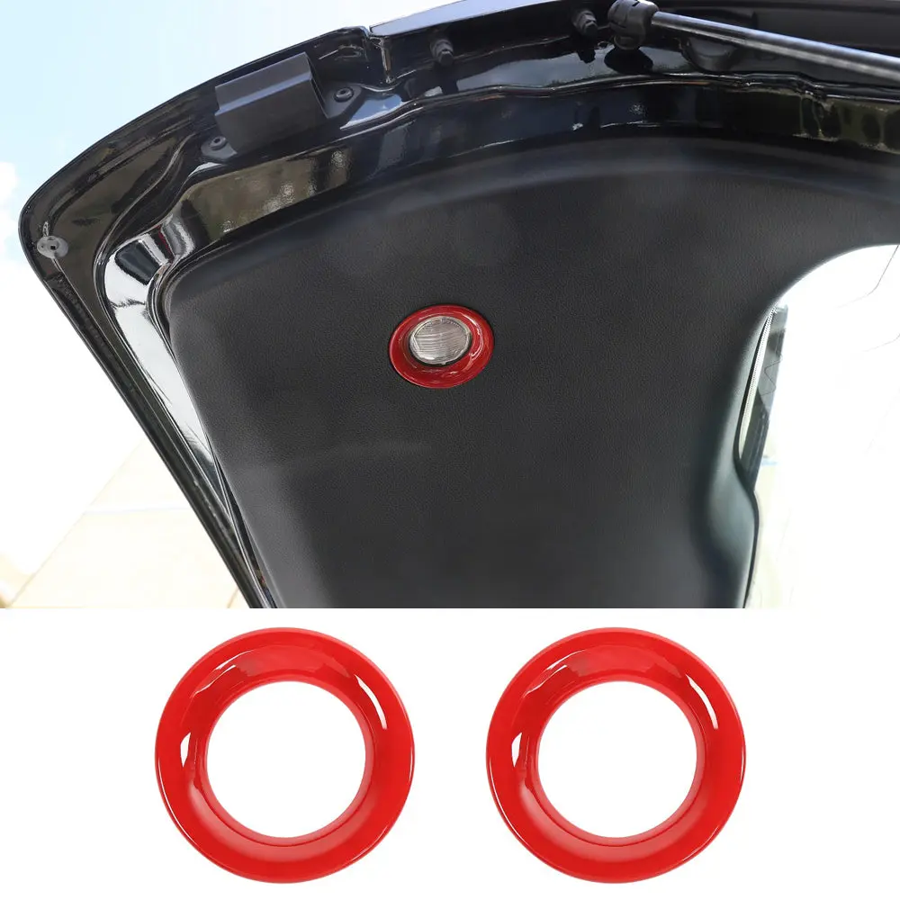 For 2011-2021 Jeep Grand Cherokee WK2 Tailgate Light Bezels Lamp Trim - Image 9