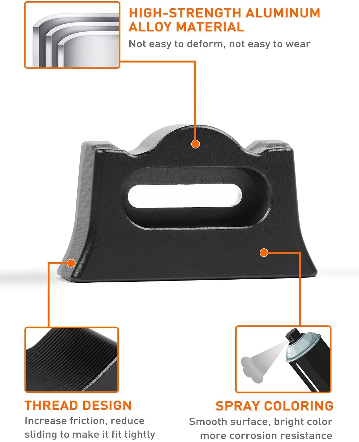 For 2018+ Jeep Wrangler JL JLU Tailgate Limiter Rear Trunk Door Latch, Tailgate Replacement Aluminum Alloy - Image 7