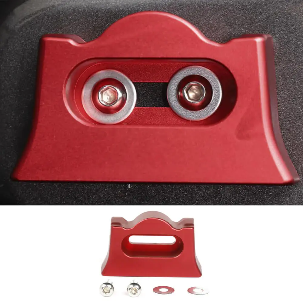 For 2018+ Jeep Wrangler JL JLU Tailgate Limiter Rear Trunk Door Latch, Tailgate Replacement Aluminum Alloy - Image 8