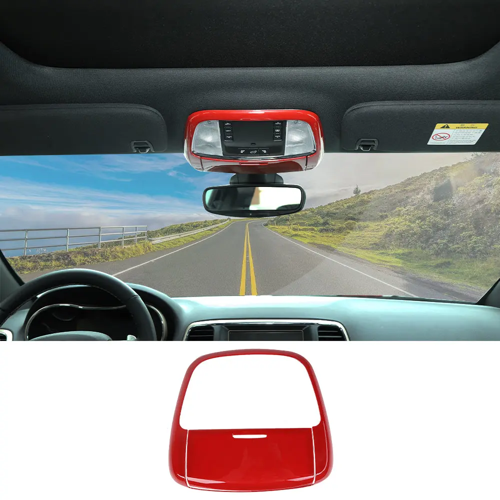 For 2011-2021 Jeep Grand Cherokee WK2 Top Reading Light Trim, Front Roof Frame - Image 8
