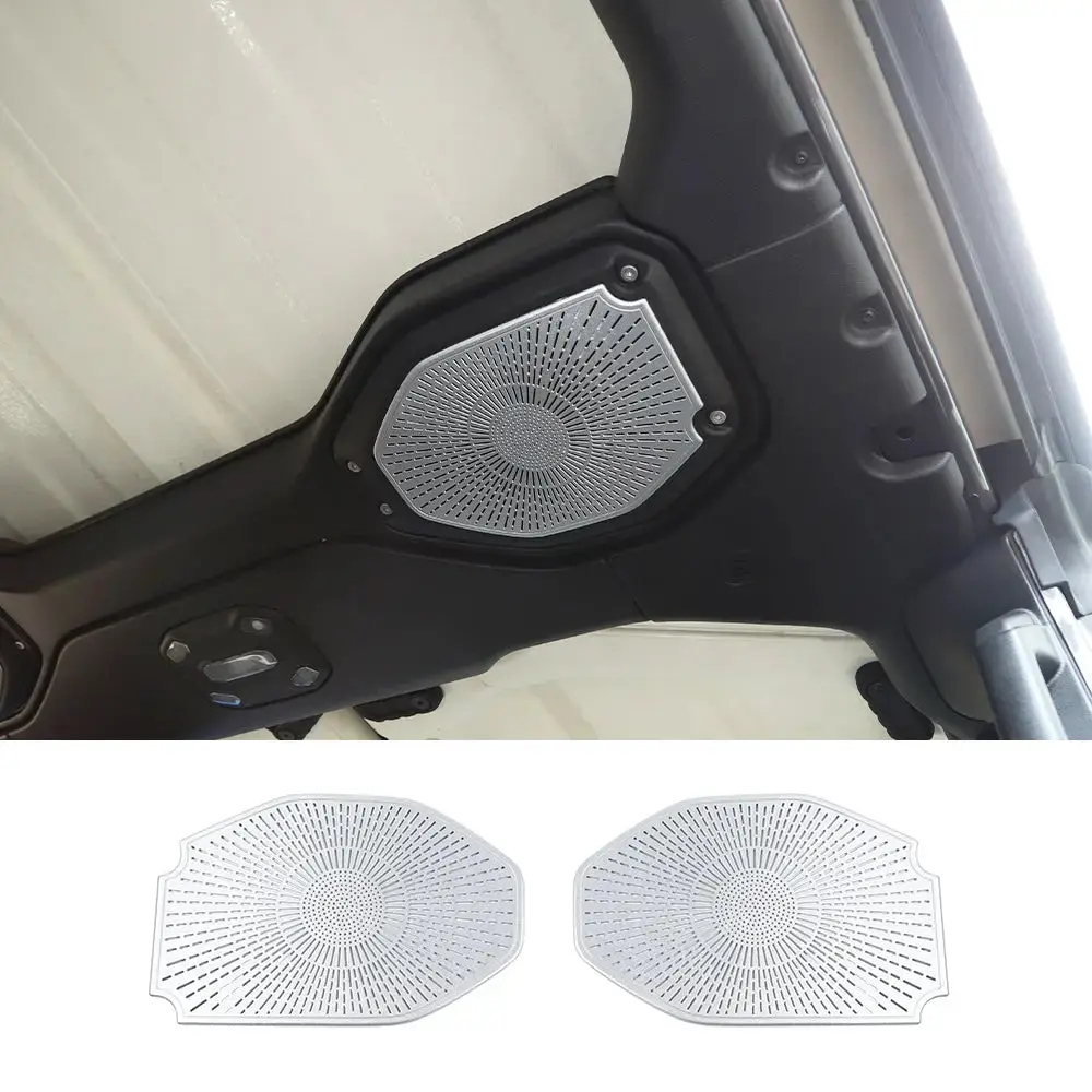 For 2018-2023 Jeep Wrangler JL JLU & Gladiator JT Top Speaker Audio Panel Trim Cover - Image 9