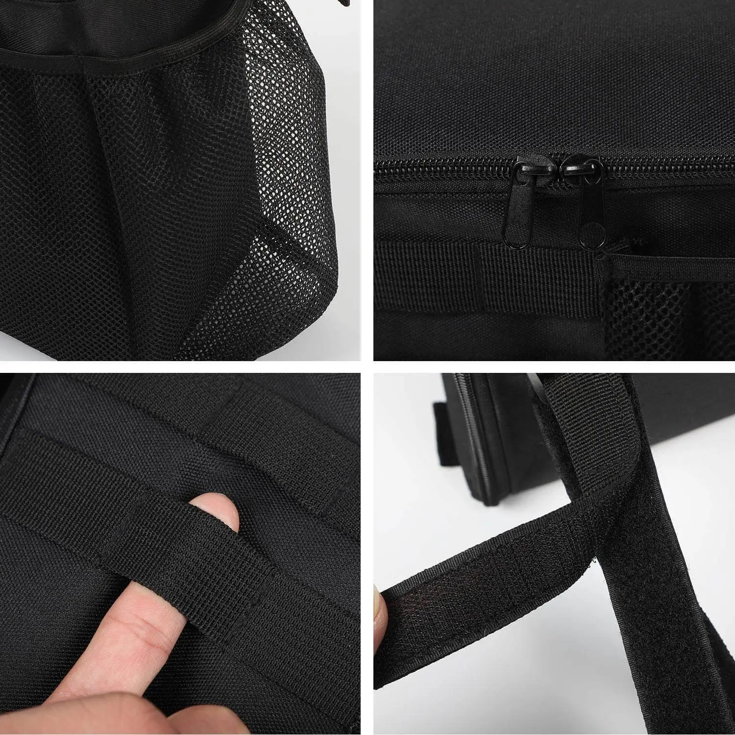 For 2018+ Jeep Wrangler JL JLU 4-Door Trunk Side Storage Bag Organizer Bag - Image 3