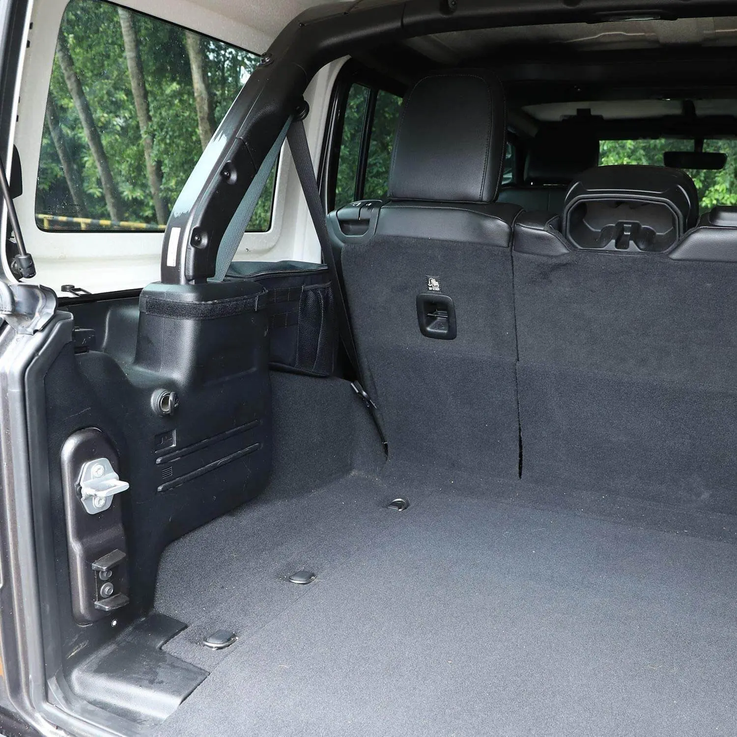 For 2018+ Jeep Wrangler JL JLU 4-Door Trunk Side Storage Bag Organizer Bag - Image 5