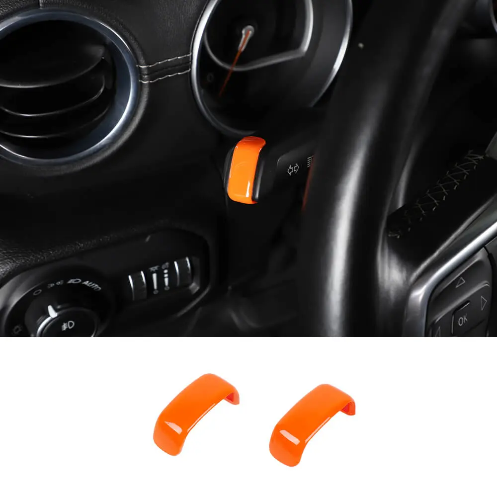 For 2018+ Jeep Wrangler JL JLU & Gladiator JT Turn Signal Wiper Control Lever Switch Trim - Image 11