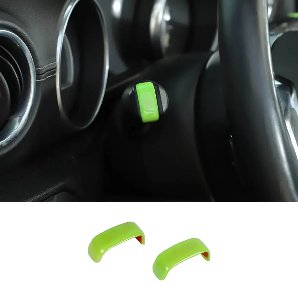 For 2018+ Jeep Wrangler JL JLU & Gladiator JT Turn Signal Wiper Control Lever Switch Trim - Image 14