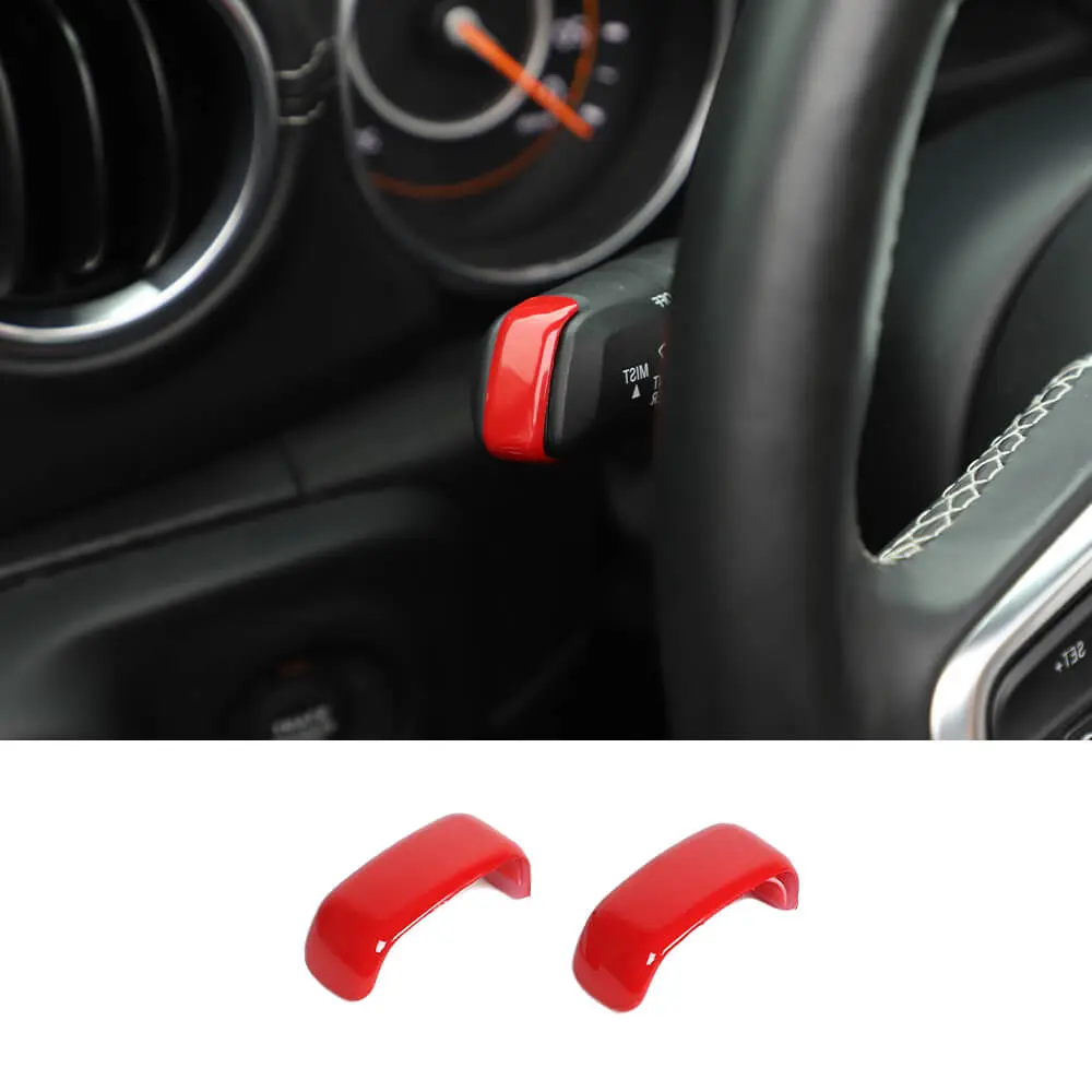 For 2018+ Jeep Wrangler JL JLU & Gladiator JT Turn Signal Wiper Control Lever Switch Trim - Image 15