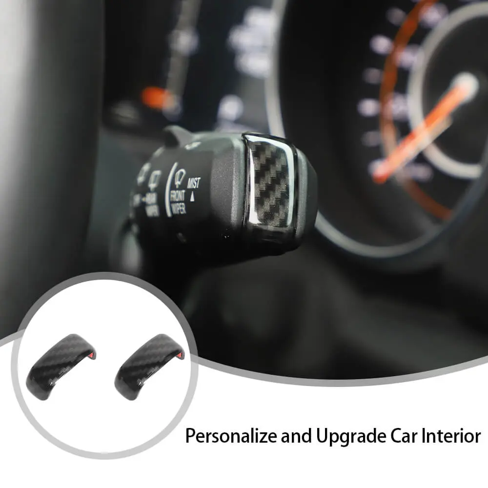 For 2018+ Jeep Wrangler JL JLU & Gladiator JT Turn Signal Wiper Control Lever Switch Trim - Image 4