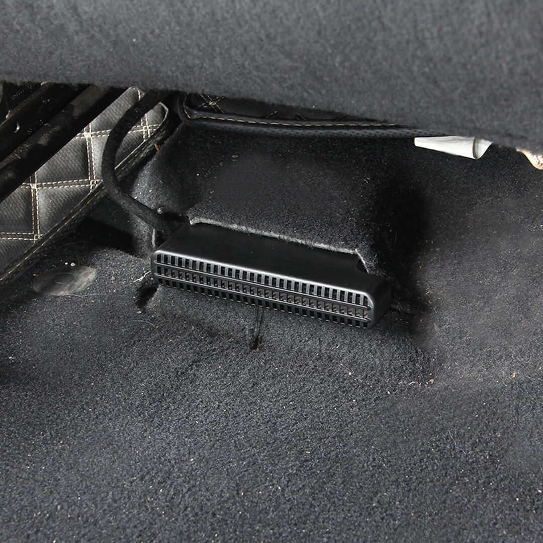 For 2018+ Jeep Wrangler JL & Gladiator JT Under Seat Air Vent Outlet Protective Trim (2 pcs) - Image 4