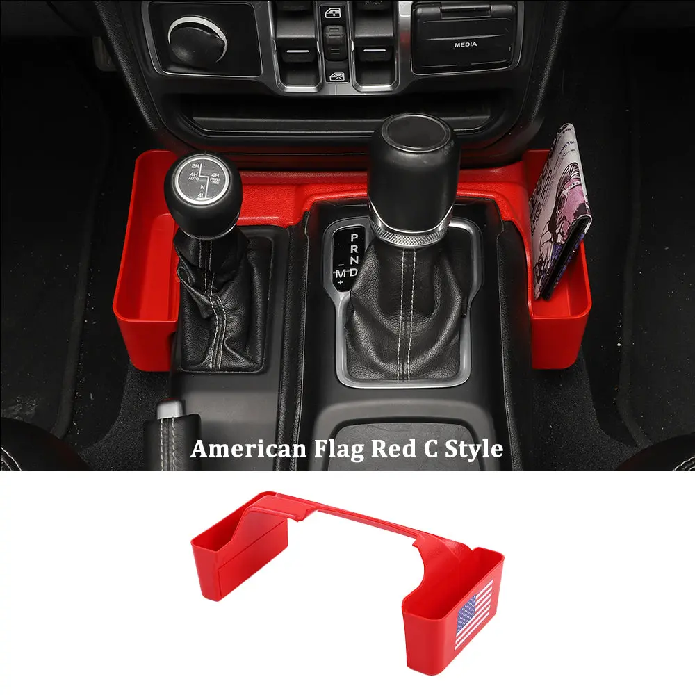 For 2018+ Jeep Wrangler JL JLU & Gladiator JT Gear Shift Storage Box Center Console Tray Organizer - Image 15