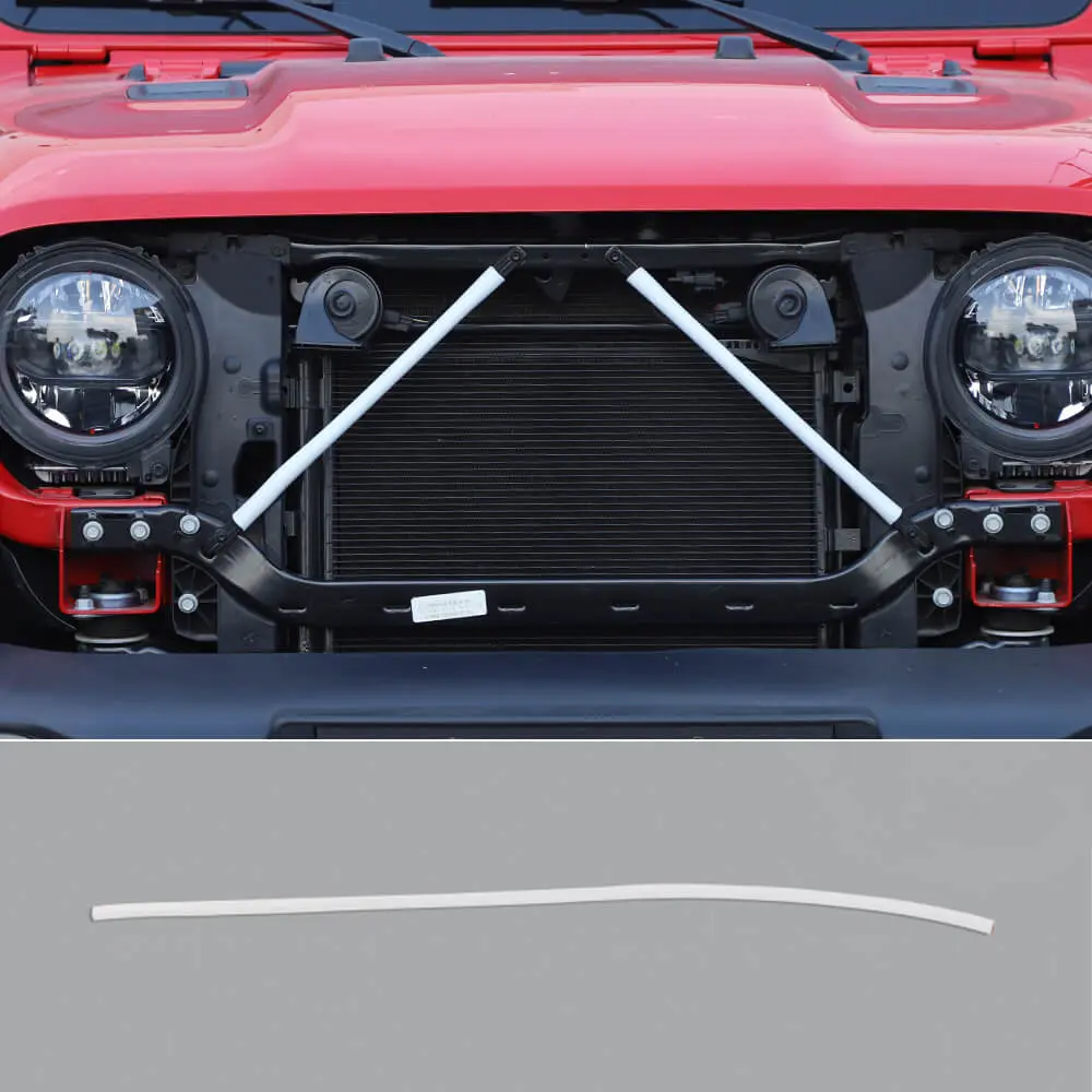 For Jeep Wrangler JK JL & Gladiator JT Water Tank Protect Bar Rod Rubber Sleeve Cover Trim - Image 9