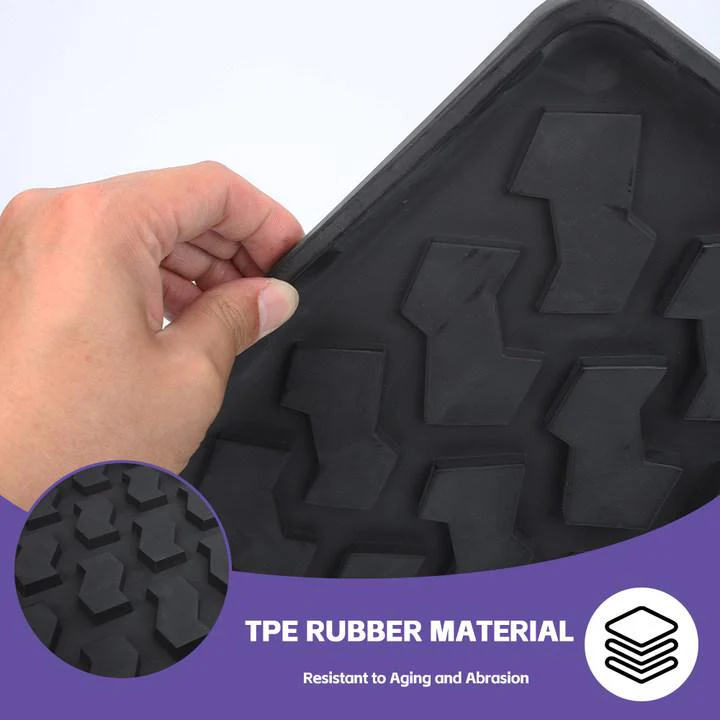 For 2007-2018 Jeep Wrangler JK 2-Door Waterproof Car Floor Foot Mats Replacement - Image 6