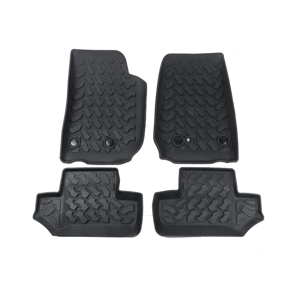 For 2007-2018 Jeep Wrangler JK 2-Door Waterproof Car Floor Foot Mats Replacement - Image 7