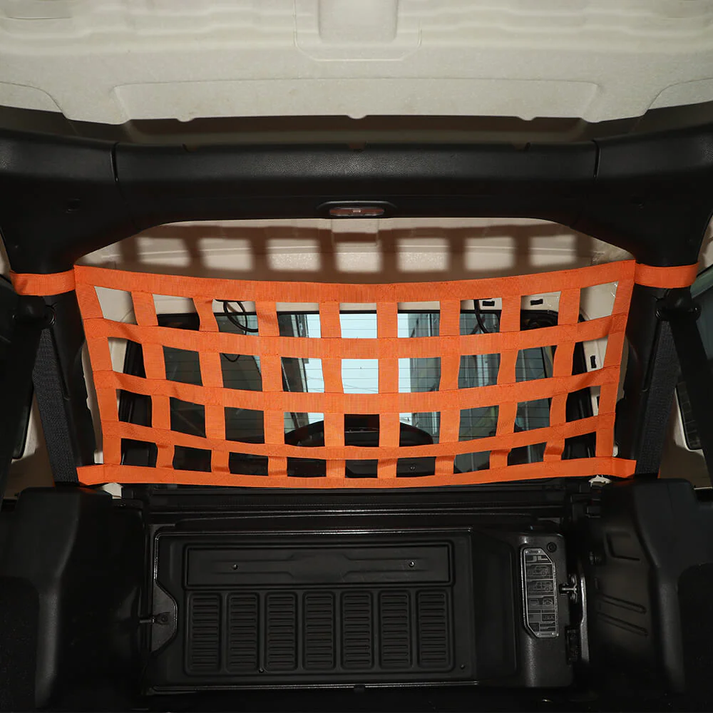 For Jeep Wrangler YJ TJ JK JL Multi-function Mesh Cargo Net Car Roof Net Hammock - Image 3