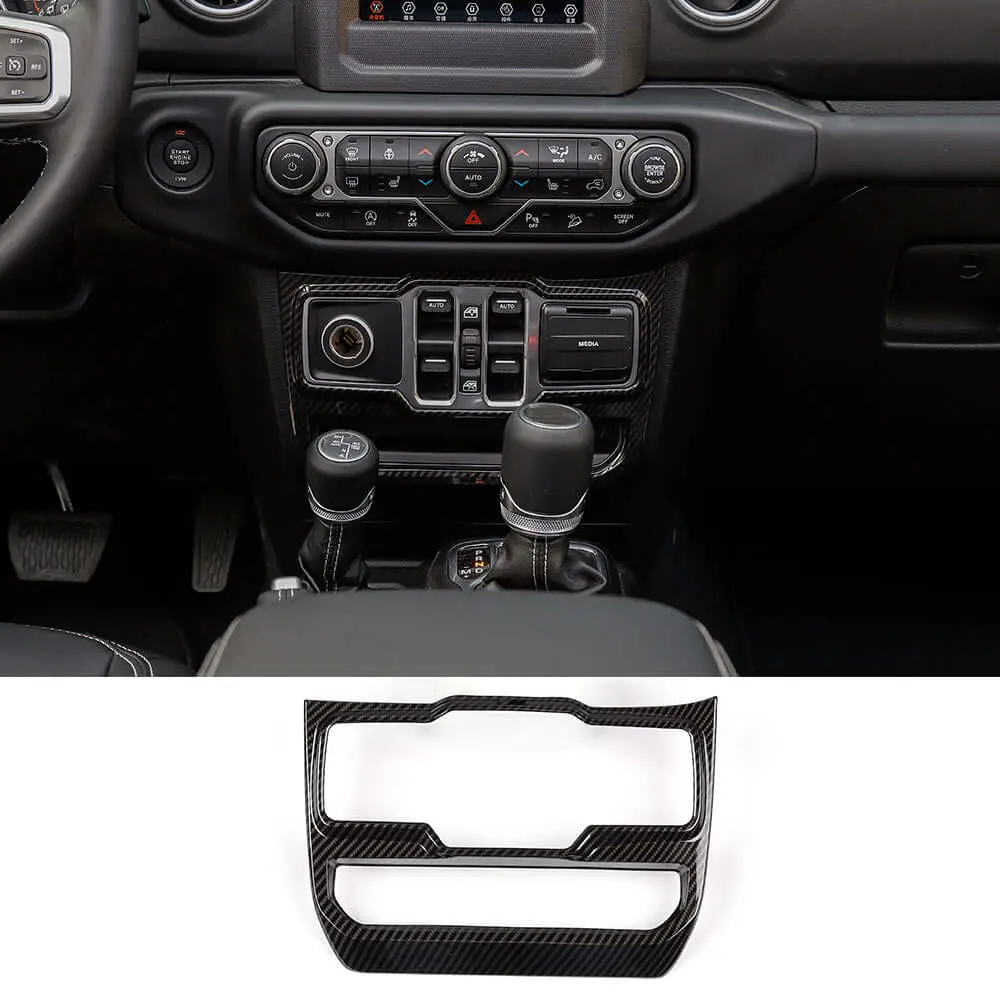 For 2018+ Jeep Wrangler JL JLU & Gladiator JT Window Control Panel Trim Cover
