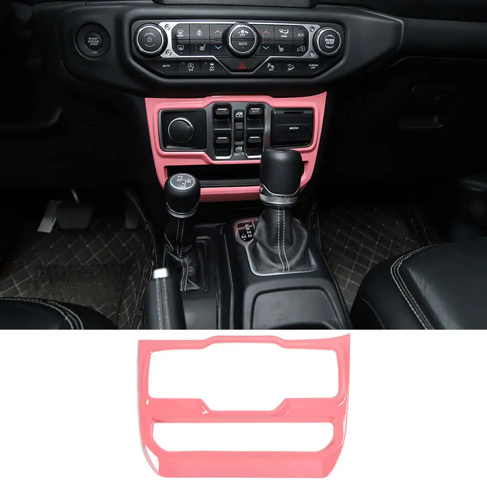 For 2018+ Jeep Wrangler JL JLU & Gladiator JT Window Control Panel Trim Cover - Image 11