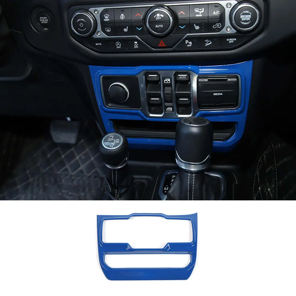 For 2018+ Jeep Wrangler JL JLU & Gladiator JT Window Control Panel Trim Cover - Image 17