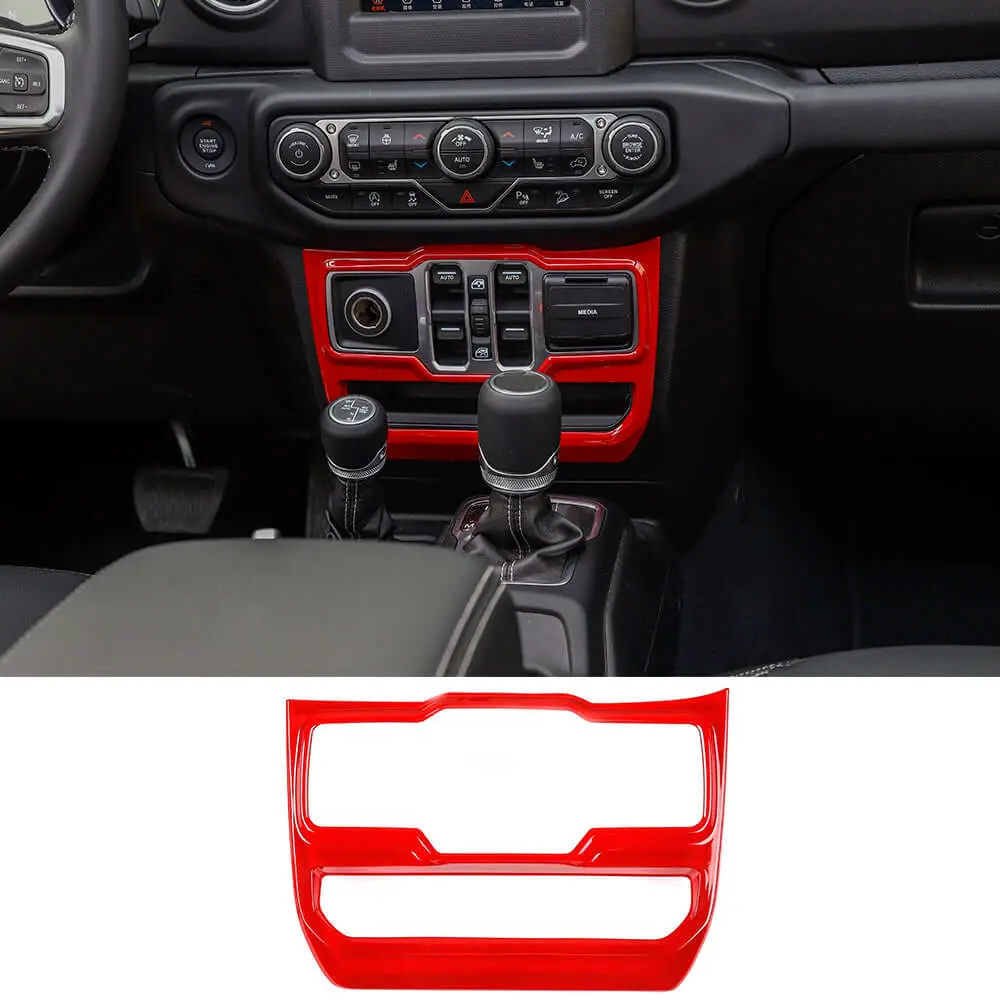 For 2018+ Jeep Wrangler JL JLU & Gladiator JT Window Control Panel Trim Cover - Image 18