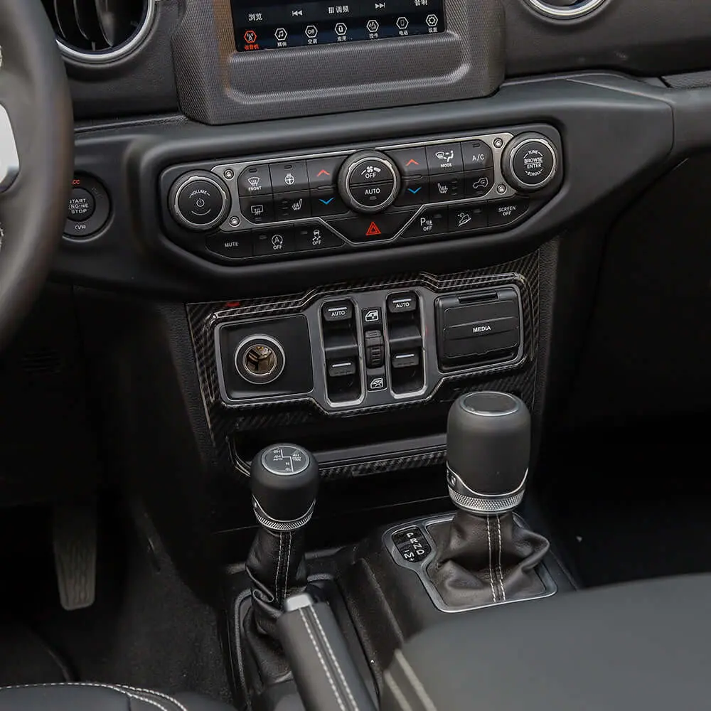 For 2018+ Jeep Wrangler JL JLU & Gladiator JT Window Control Panel Trim Cover - Image 3