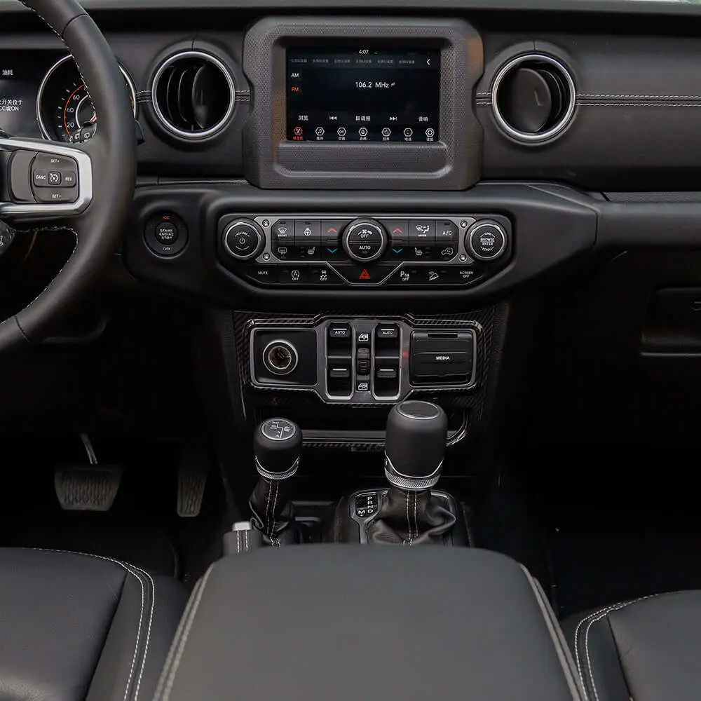 For 2018+ Jeep Wrangler JL JLU & Gladiator JT Window Control Panel Trim Cover - Image 7