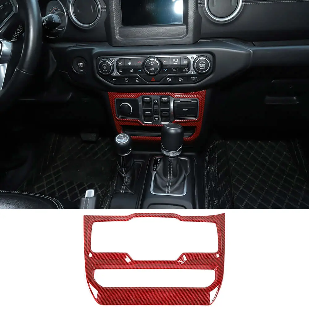 For 2018+ Jeep Wrangler JL JLU & Gladiator JT Window Control Panel Trim Cover - Image 9