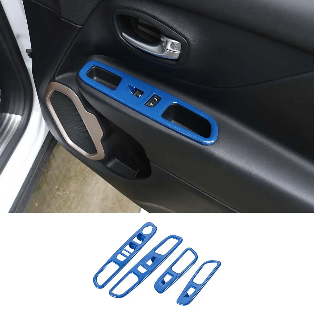For 2015+ Jeep Renegade Window Lift Panel Cover Trim Frame - Image 11
