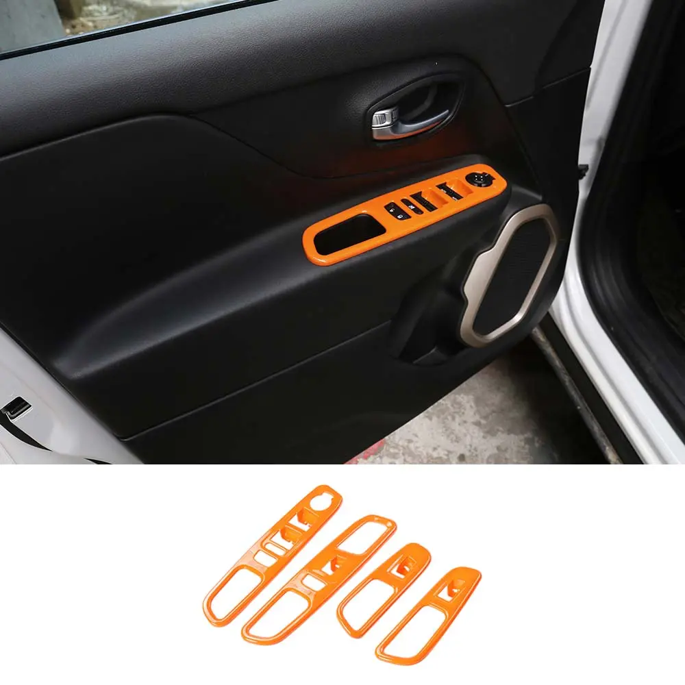 For 2015+ Jeep Renegade Window Lift Panel Cover Trim Frame - Image 15