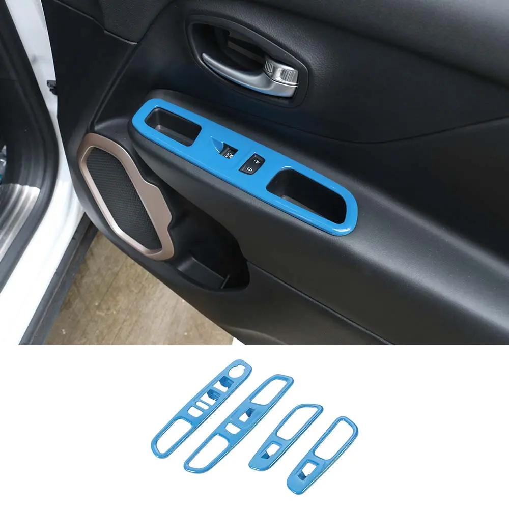 For 2015+ Jeep Renegade Window Lift Panel Cover Trim Frame - Image 17