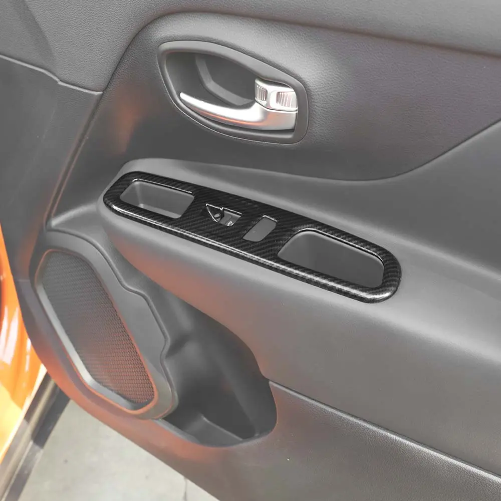 For 2015+ Jeep Renegade Window Lift Panel Cover Trim Frame - Image 3