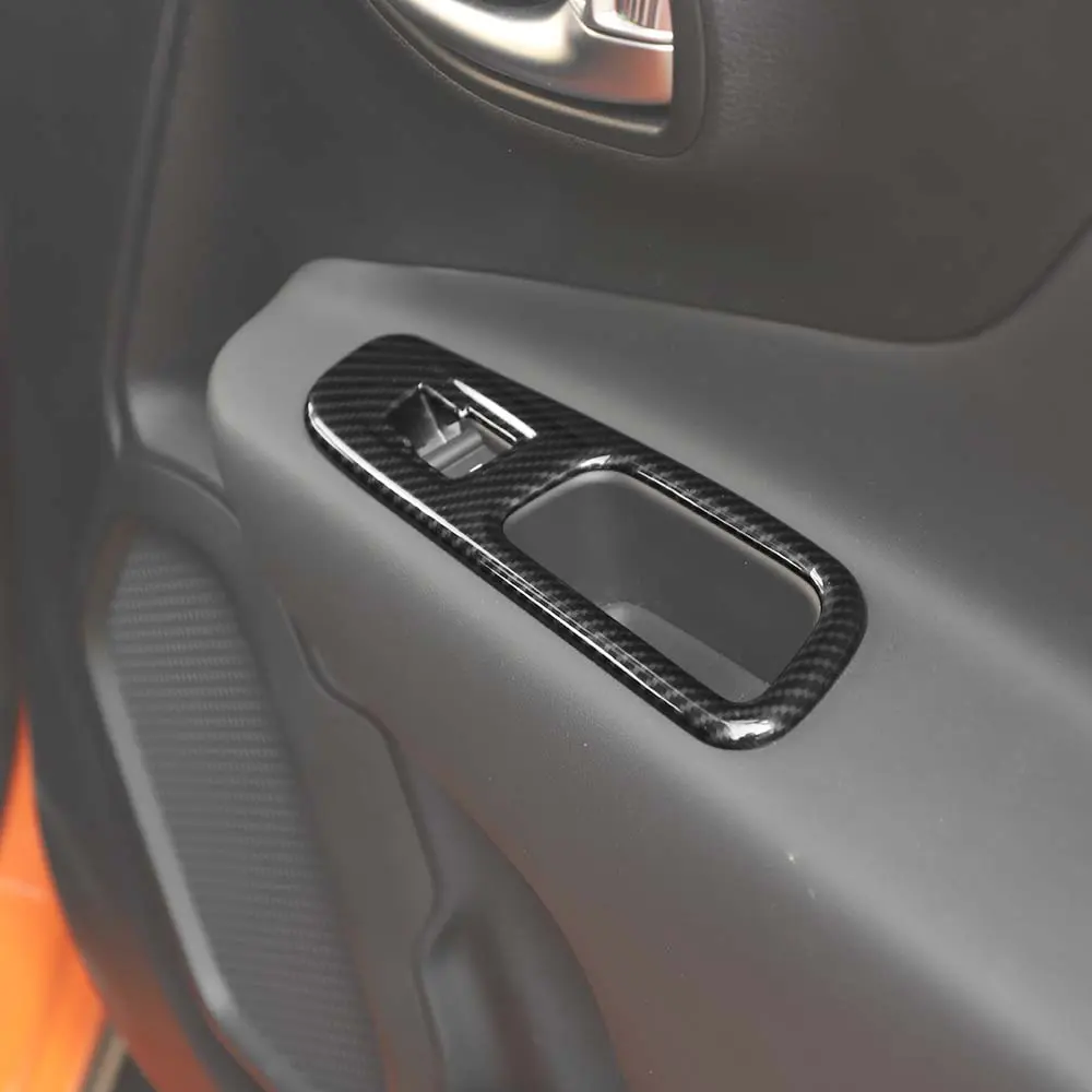 For 2015+ Jeep Renegade Window Lift Panel Cover Trim Frame - Image 4