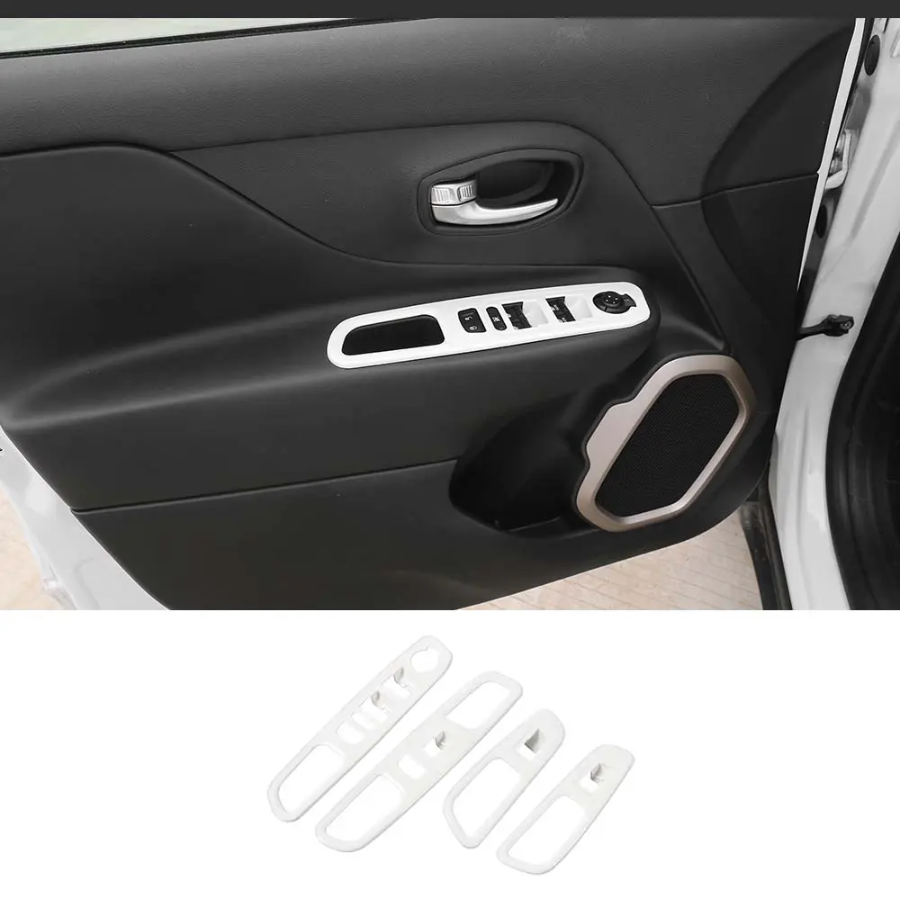 For 2015+ Jeep Renegade Window Lift Panel Cover Trim Frame - Image 9