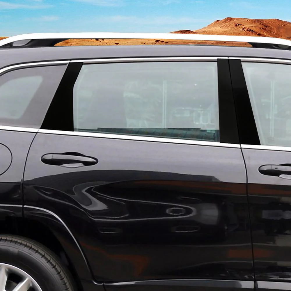 For 2014+ Jeep Cherokee Window Pillar Post Decoration Sticker - Image 3