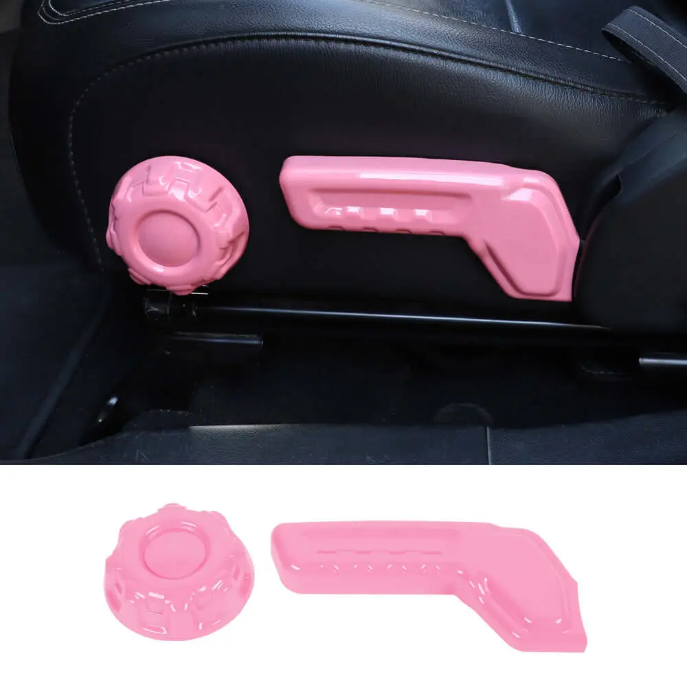 For 2018+ Jeep Wrangler JL JLU & Gladiator JT Seat Adjustment Switch Cover Trim - Image 12