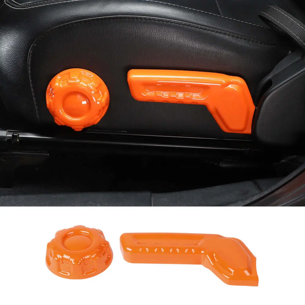 For 2018+ Jeep Wrangler JL JLU & Gladiator JT Seat Adjustment Switch Cover Trim - Image 13