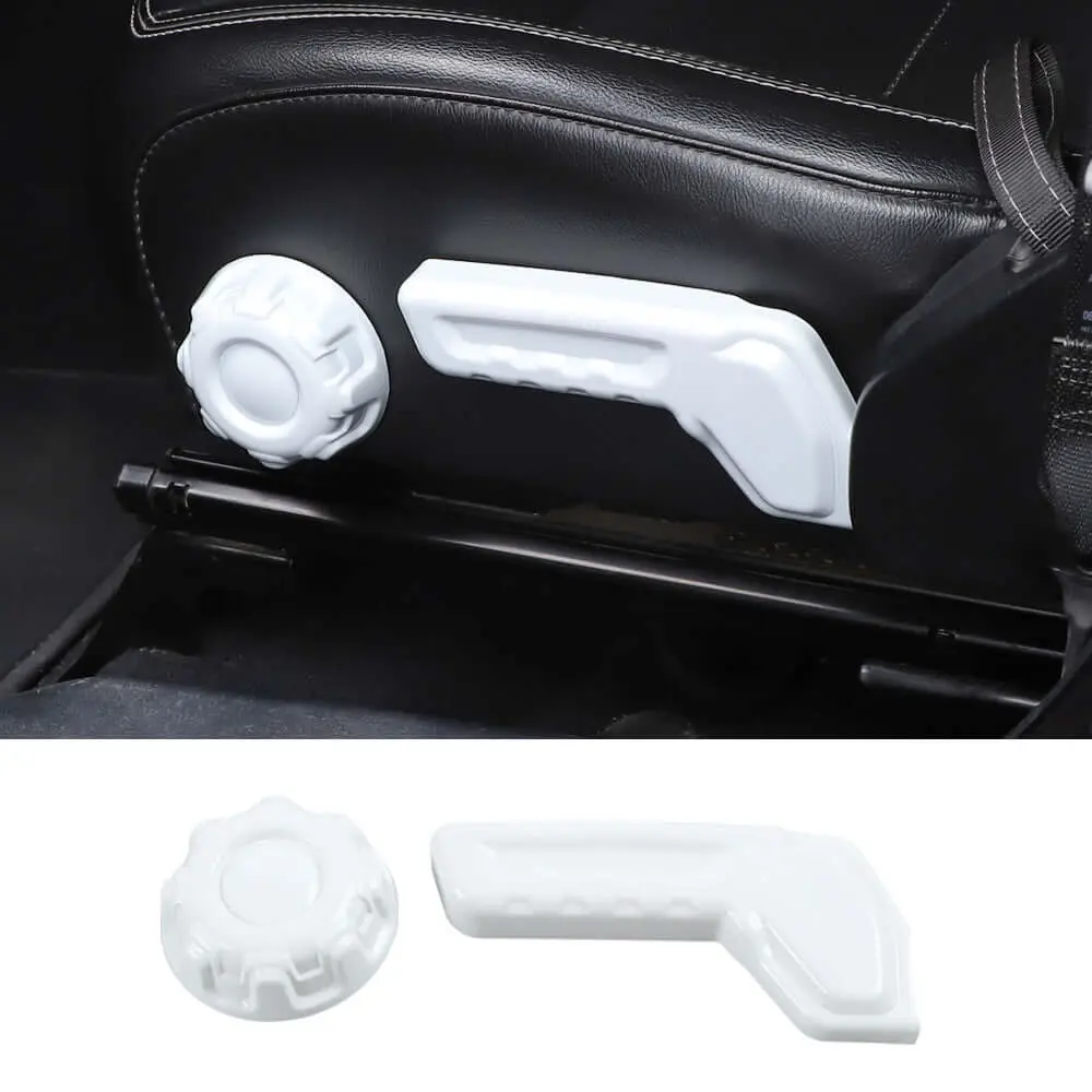 For 2018+ Jeep Wrangler JL JLU & Gladiator JT Seat Adjustment Switch Cover Trim - Image 16