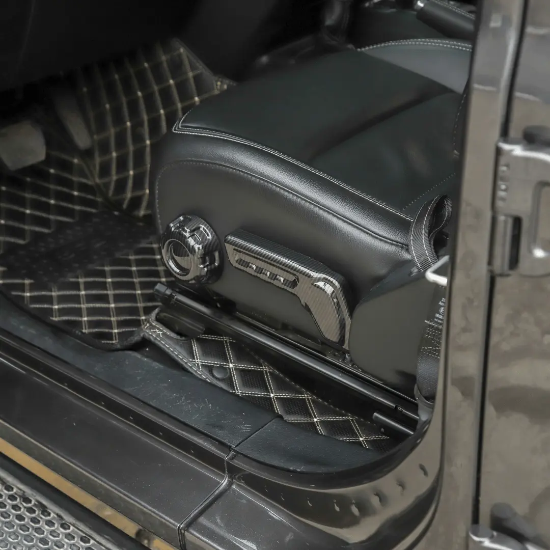 For 2018+ Jeep Wrangler JL JLU & Gladiator JT Seat Adjustment Switch Cover Trim - Image 3