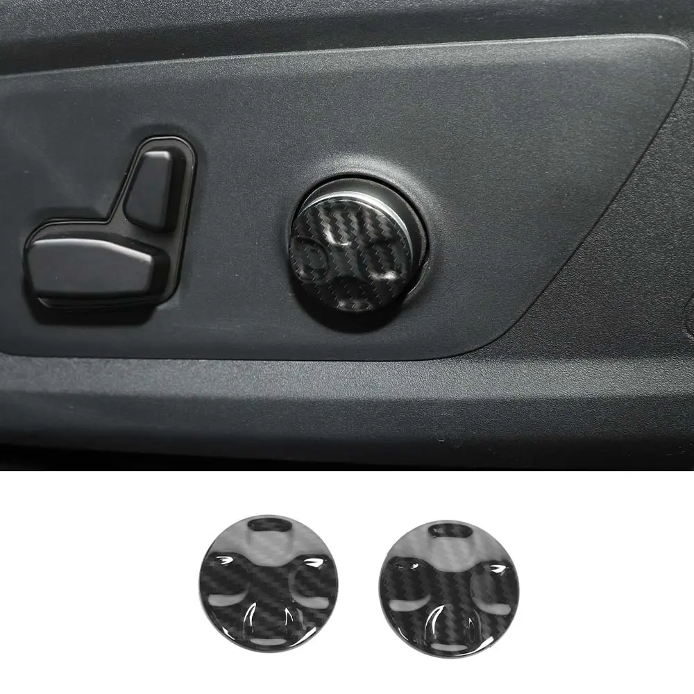 For Jeep 2011-2021 Grand Cherokee/ 2014+ Cherokee Seat Lumbar Support Adjust Button Cover Trim