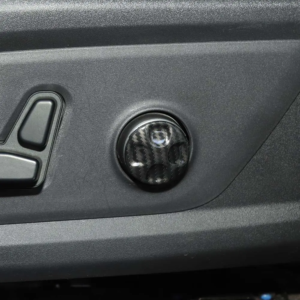For Jeep 2011-2021 Grand Cherokee/ 2014+ Cherokee Seat Lumbar Support Adjust Button Cover Trim - Image 3