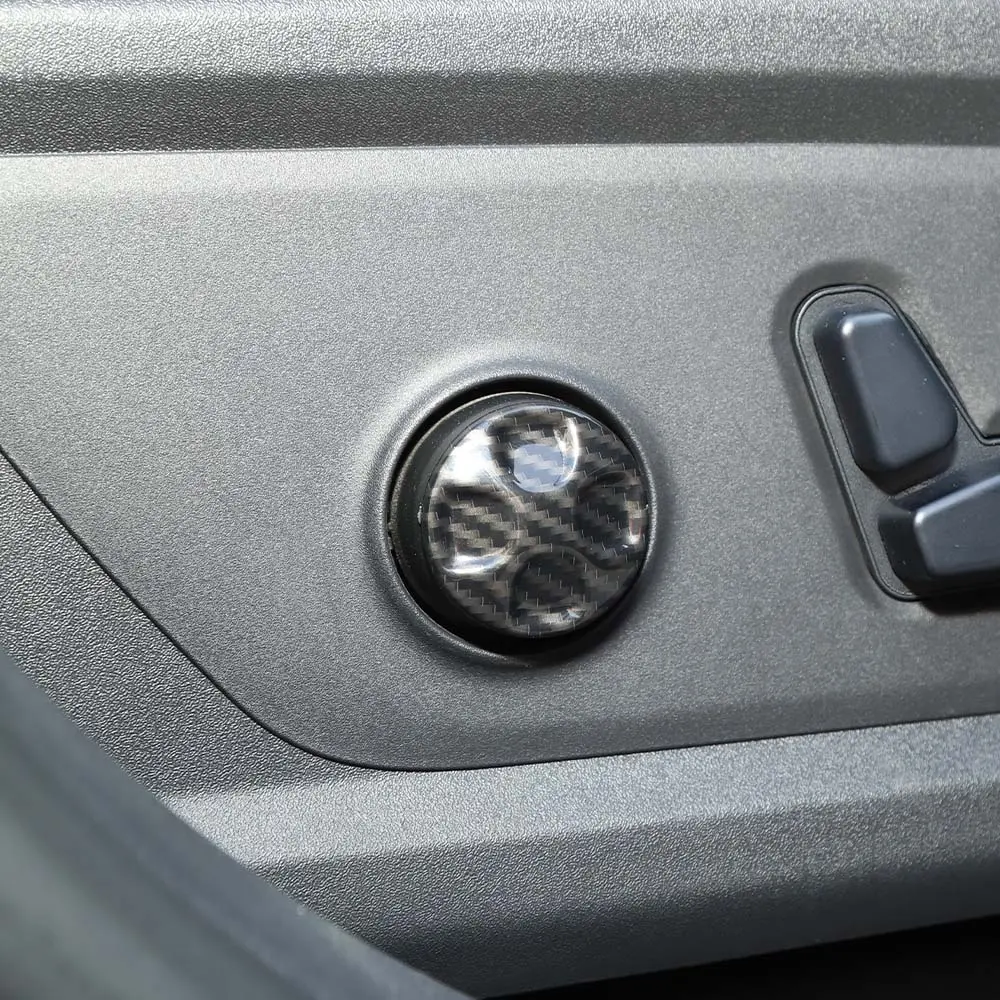 For Jeep 2011-2021 Grand Cherokee/ 2014+ Cherokee Seat Lumbar Support Adjust Button Cover Trim - Image 4