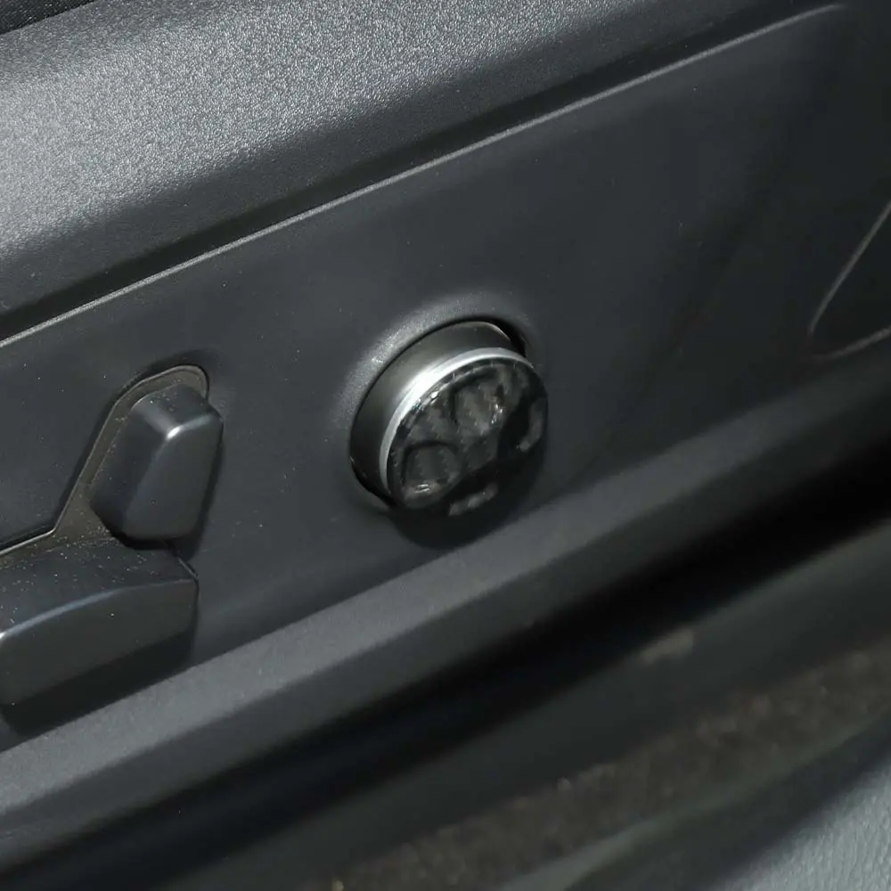 For Jeep 2011-2021 Grand Cherokee/ 2014+ Cherokee Seat Lumbar Support Adjust Button Cover Trim - Image 7