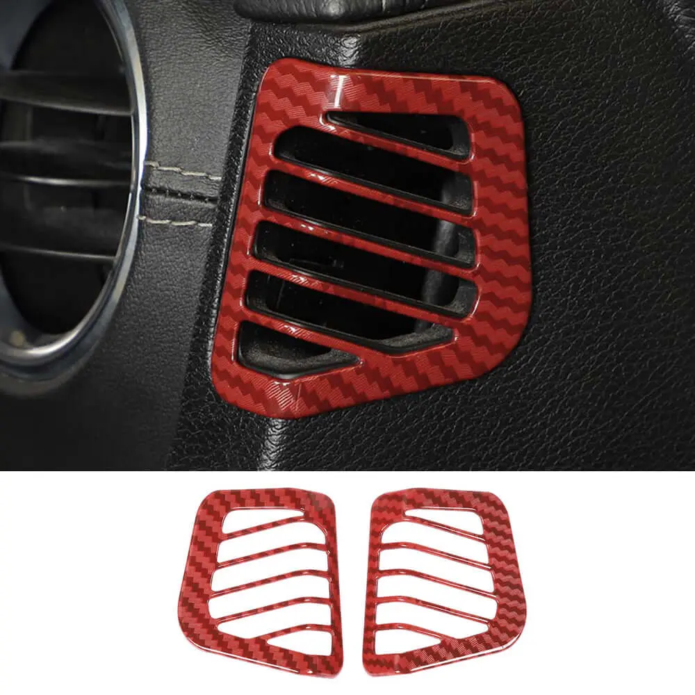 For 2018–2023 Jeep Wrangler JL, JLU & Gladiator JT Dashboard Side Air Vent Cover Trim – Interior Accent Frame - Image 15