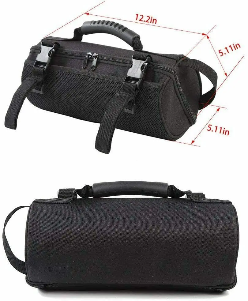Universal Interior Co-Pilot Grab Bar Storage Bag Cage with Multi-Pockets Organizers for Jeep - Image 6
