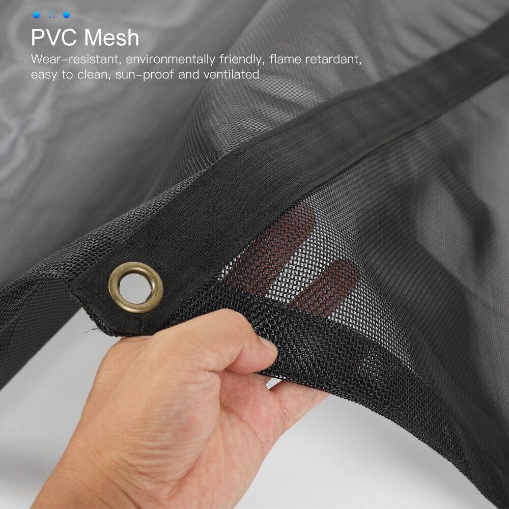 For 2018+ Jeep Wrangler JL 4-Door Trunk Sunshade Mesh Insulation Net Cover Anti-UV - Image 5