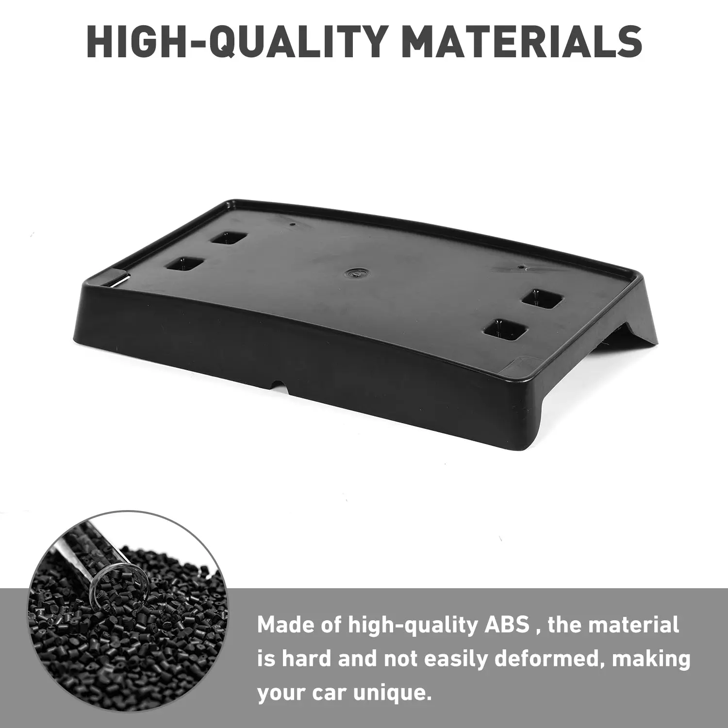 For 2018+ Jeep Wrangler JL JLU & Gladiator JT Front License Plate Mounting Bracket - Image 7
