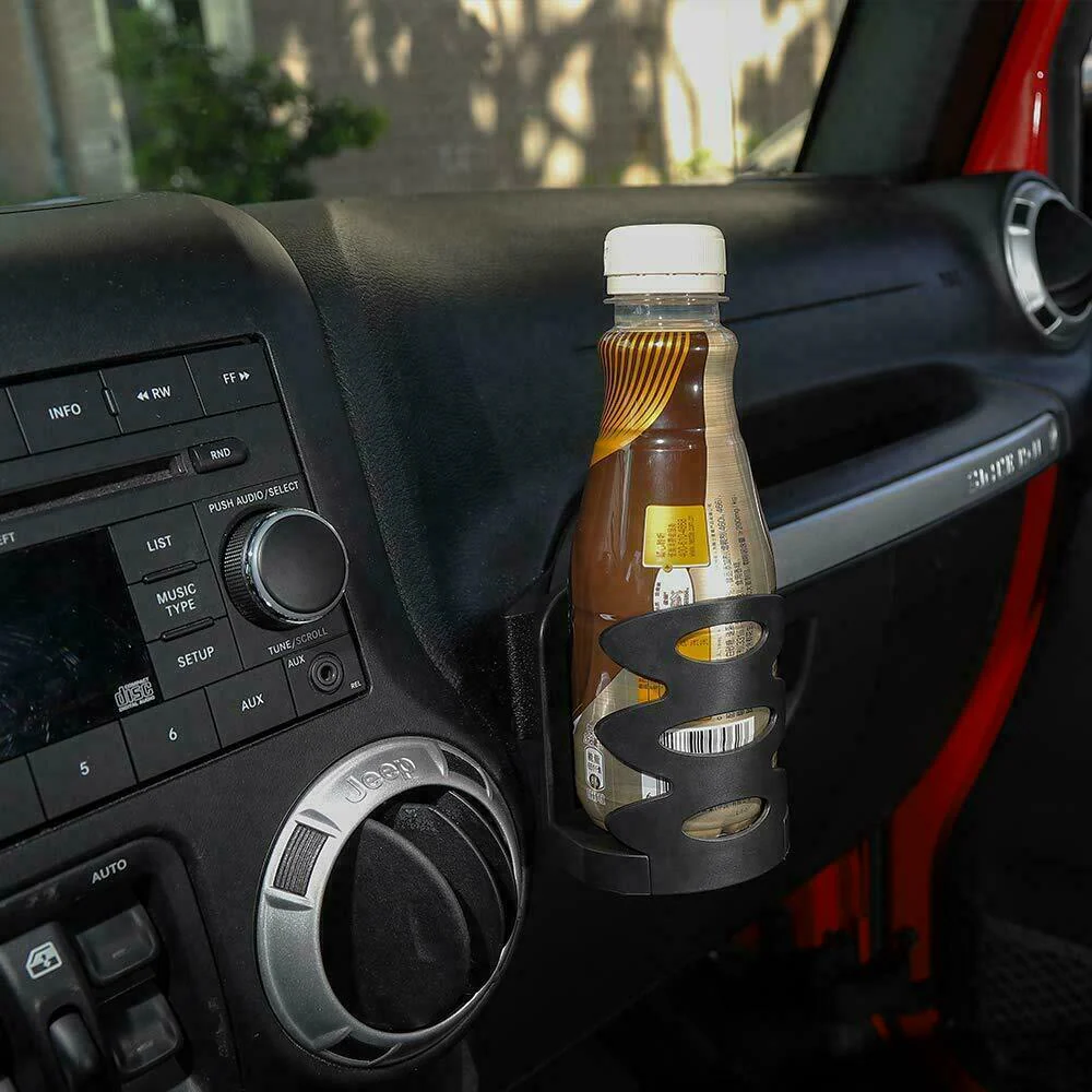 For 2011-2018 Jeep Wrangler JK Water Cup Holder Bracket Trim - Image 3